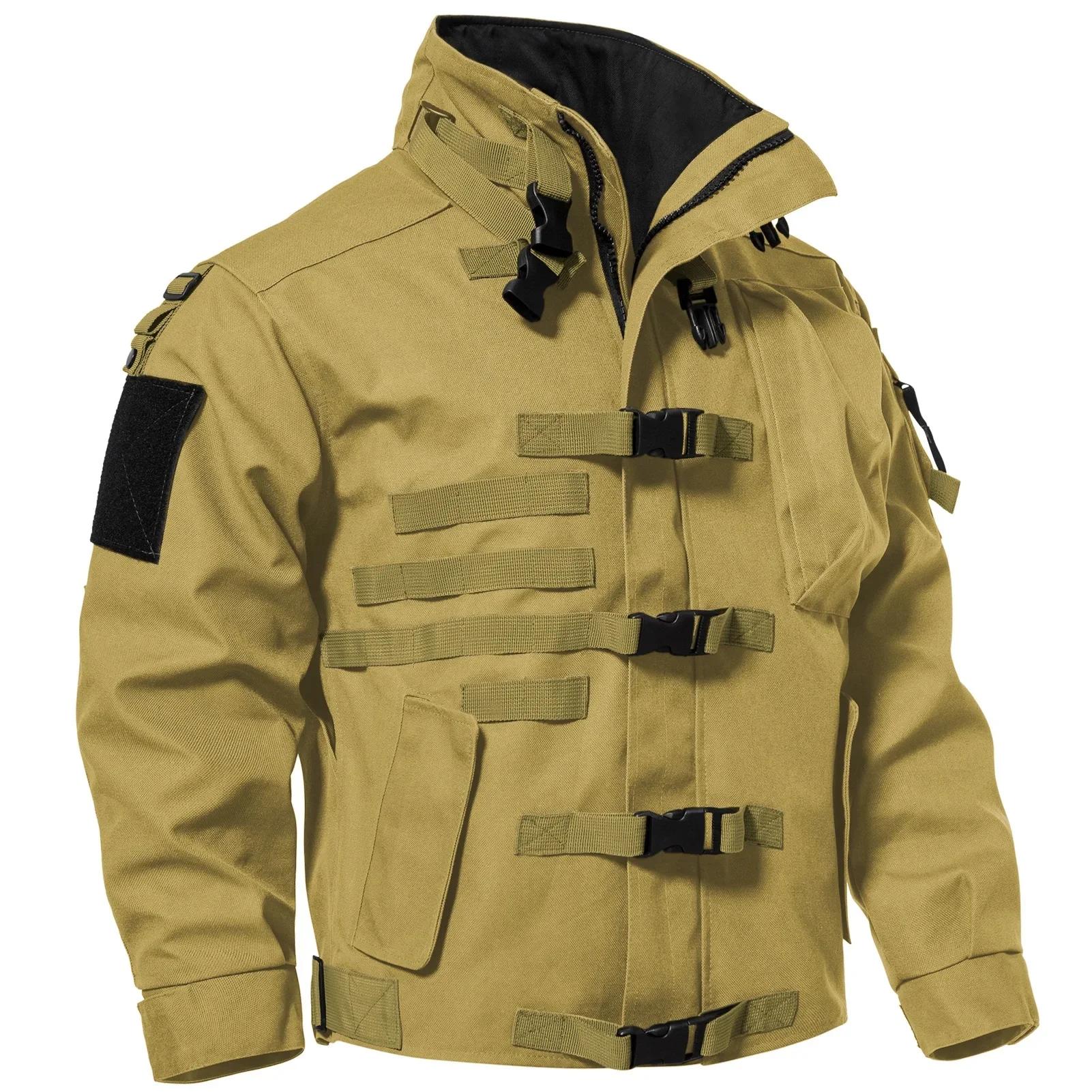 Mark2 motocicleta tático jaqueta de alta energia casaco ao ar livre dos homens preto tático jaqueta campo solto ajuste casual wear - Image 1