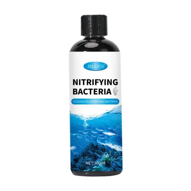 Purificador de Água para Aquário com Nitrificantes 300ml - Suprimentos para Aquicultura e Tratamento Eficaz do Seu Peixe