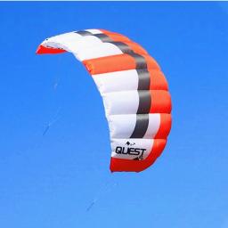 O envio gratuito de alta qualidade nova grande linha dupla power kite parafoil kiteboard com barra controle linha kite surf - Image 2