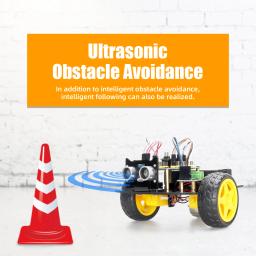 Tscinbuny kit robô inicial inteligente para programação arduino aprendizagem e desenvolvimento de habilidades kit completo kit robótico educacional - Image 4
