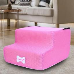 Confortável pet rampa suprimentos para animais de estimação cão passos fecho com zíper escalada resistente rampa de escalada do cão - Image 3