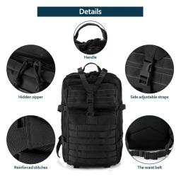 25l/50l resistente náilon impermeável tático esportes trekking pesca caça acampamento caminhadas saco mochila ao ar livre - Image 5