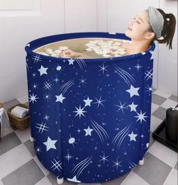 Banheira autônoma portátil para adultos, banheira de imersão dobrável, spa para chuveiro, banho quente, banho de gelo - Image 1