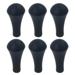 6 pçs segurança de tiro com arco borracha macia pontas duplas dicas seta prática acessórios para 6mm 8mm diâmetro externo eixo seta - Image 5