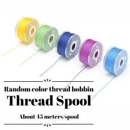 5/10/20pcs Multicolor Carretéis de Linha Da Bobina de Plástico Reutilizável com Fio Acessórios Da Máquina de Costura para O Irmão CANTOR Janome - Image 5