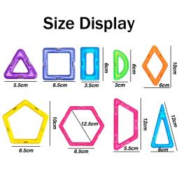 Ímãs brinquedos para crianças tamanho grande mais blocos magnéticos para crianças designer construtor conjunto brinquedos para meninos blocos de construção - Image 5