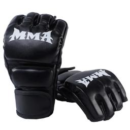 Luvas de boxe de meio dedo para adultos, sacos de artes marciais mistas, luta livre, treinamento MMA, luvas Sanda para homens e mulheres - Image 4