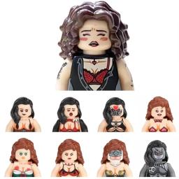 Nova cidade dança menina sexy stripper conjunto blocos de construção mini figura ação brinquedos - Image 1