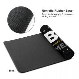Khabib nurmagomedov mesa de escritório tapete mousepad invicto indisputado mma boxe grande jogo borracha computador mouse pad - Image 4