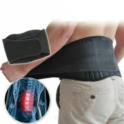 Cintura Ajustável Cinto De Suporte, Turmalina Auto Aquecimento, Terapia Magnética, Cinta Lombar, Banda De Massagem, Cuidados De Saúde - Image 1