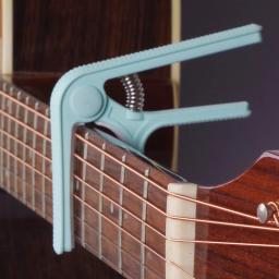 Guitarra Elétrica Capo Acessórios, Clássica, Plástico, Aço, Portátil, Instrumentos De Cordas - Image 2