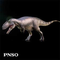 PNSO-Mila the Mapusaurus Model for Kids, Animal Pré-Histórico, Colecionador de Dinossauros Carcharodontosaurus, Decoração Realística, Brinquedo Educativo, 68 - Image 6
