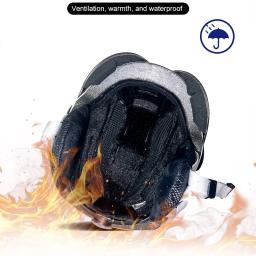 LUA-Capacete de esqui com viseira, óculos moldados, esportes ao ar livre, snowboard, skate, equipamento de capacete - Image 2