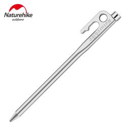 Naturehike estacas de acampamento estacas de aço inoxidável grande resistência do assoalho prego dossel acessórios da barraca do prego para a terra dura - Image 1
