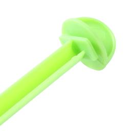 1pc pássaro gaiola poleiro suporte de plástico pássaro finch canário budgie gaiola plataforma pássaro plástico poleiro cor aleatória - Image 5