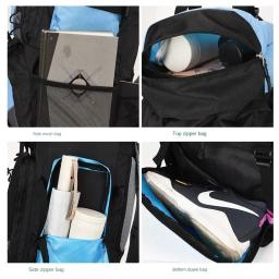 Bolsa de Viagem Grande para Homens e Mulheres Mochila de Acampamento, Caminhadas, Escalada, Esportes de Montanhismo, Bolsa Exterior, Mochila de Ombro 90L - Image 6