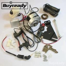 Bicicleta elétrica Acessórios Kit com escova e engrenagem do motor, modificação da bicicleta, 24V, 22-28 Polegada - Image 1