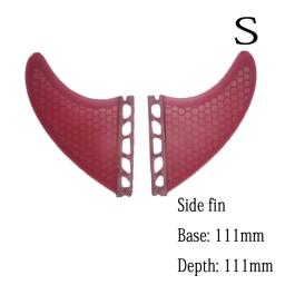 Longboard Plug Surfboard Fins, Old Surf Fin Windsurf Fins, 2 Fin, 3 e 4 Box, vários tamanhos, Liquidação, 2 aleta lateral - Image 5