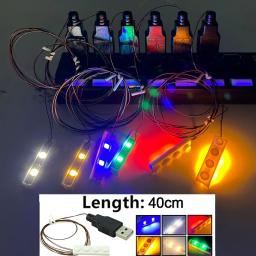 Criativa Luminosa LED Luz MOC Tijolos Fina Piscando Lâmpada, Blocos De Construção Do Porto Luzes DIY Bloco Clássico Brinquedos, 1x4 - Image 1