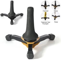 Suporte de tripé dobrável portátil, antiderrapante, acessórios para instrumentos de sopro, adequado para clarinete, trompete, flauta, oboé, saxofone - Image 1