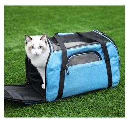 Gato portador de carro sacos cão respirável mochila pet dobrável saída viagem tote saco gato suprimentos filhote cachorro caixa transporte acessórios - Image 6