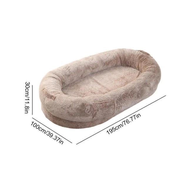 Cama de Espuma de Memória Comfortável para Humanos e Animais de Estimação