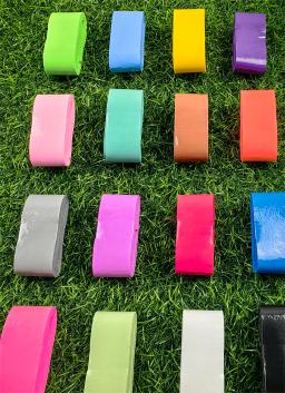 Punhos de raquete de tênis antiderrapante, W99, Novo, GM, Suor, Badminton, Overgrips, 60pcs - Image 1