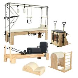 09 Yoga Pilates Core Bed Instrumento grande Dobrável Escada semi-elevada Barril Cadeira estável - Image 1