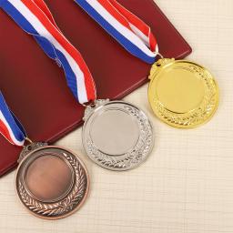 Gold Silver Bronze Award Medal, Winner, Reward, Prêmios da Competição, Medal Award for Kids, Souvenir Gift, Outdoor Sport Toy, 1Pc - Image 3