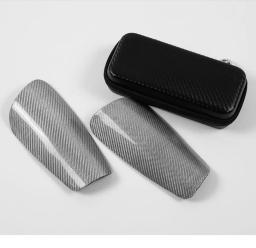 Ultra-Light Carbon Fiber Shin Guard, Jogador Leg Protector, Inserir Placa, Futebol, Gelo, Hóquei, Esportes, Bezerro - Image 3