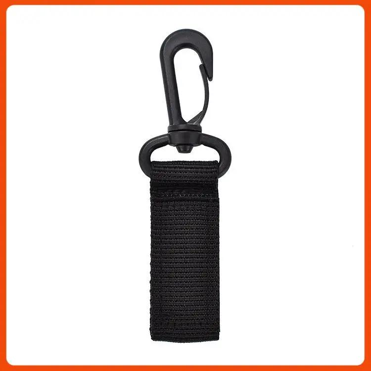 1pc multiuso luva gancho luvas de trabalho clipe de segurança ao ar livre tático luvas escalada corda fivela armazenamento acampamento pendurado buck - Image 1