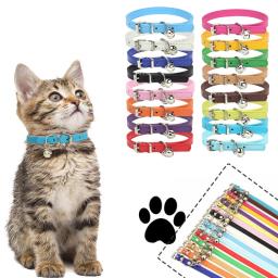 PU Coleira De Couro Animal de Estimação Coleira de Cachorro Gatos Doces Suprimentos Coleira de Cachorro Colarinho Coleiras Para Animais de Estimação Rosa Perroо шейник для кошек Acessórios Do Cão - Image 1