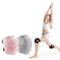 Almofadas De Joelho De Compressão Esportiva, Protetor Elástico, Joelhos Esponja Espessada, Suporte De Cinta, Treinamento De Treino De Dança, 1Pc - Image 1
