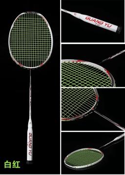 Guangyu 7u Breakthrough Full Carbon Badminton Racquet, 67g ultra leve, Uma peça - Image 5