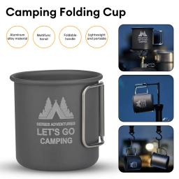 Copo De Caneca De Acampamento De Titânio, Louça Turística, Utensílios De Piquenique, Equipamento De Cozinha Ao Ar Livre, Conjunto De Cozinhar De Viagem, Panelas, Caminhadas Drinkwar - Image 5
