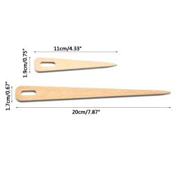 5 pçs/set tecelagem shuttle agulha crochê mão tear vara tapeçaria tricô diy artesanato - Image 6