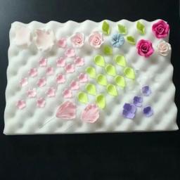 Almofada De Espuma De Bolo De Esponja, Modelagem De Flores, Pasta De Goma, Fondant Mat, Cozimento DIY, Decoração De Sugarcraft, Bolo Pad Fazendo Ferramentas - Image 1