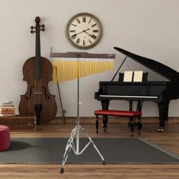 36 sinos de barra percussão altura ajustável música educacional suporte sinos sinos de vento para profissionais de desempenho em sala de aula - Image 4