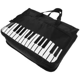 Pacote de partituras musicais bolsa de pontuação musical bolsa de notas de guitarra lindo estudante de armazenamento - Image 6