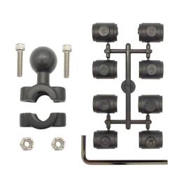 Para montagens RAM-B-408-75-1U torque base de trilho médio com b tamanho 1 \ "bola acessórios do carro de alta qualidade base de trilho - Image 2