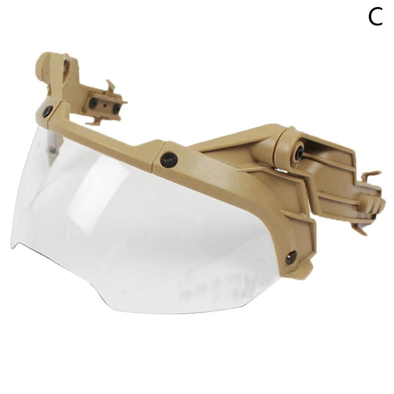 Ajustável Tactical Flip Goggles, Airsoft Paintball, Capacete rápido, Windproof, Anti Fog, CS, Proteção ao ar livre do jogo, 1PC - Image 1
