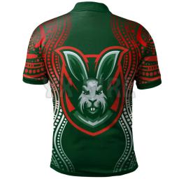 Rugby t-shirt para homens e mulheres, camiseta de manga curta, 3d impresso, rugby, rugby, verão, 2024 - Image 2