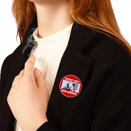 Pins de lapela Trump, broches Save America Again, joia de vidro, nova moda, personalidade, acessórios para bolsas, 2024 - Image 6