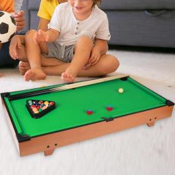 Conjunto de mesa de bilhar para crianças, mini mesa de bilhar para quarto com bolas, lazer, escritório, mesa de sinuca para crianças e família - Image 3