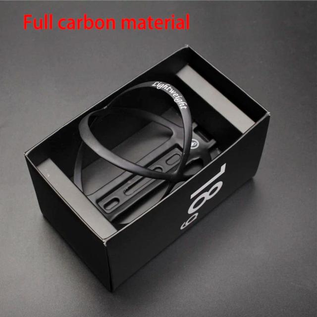 Gaiola de Garrafa de Fibra de Carbono para Bicicleta, Leve e Atraente, Disponível em 3 Cores, Apenas 18g