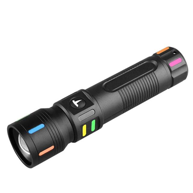 Lanterna Portátil Recarregável por USB: Multifuncional e Ideal para Exteriores