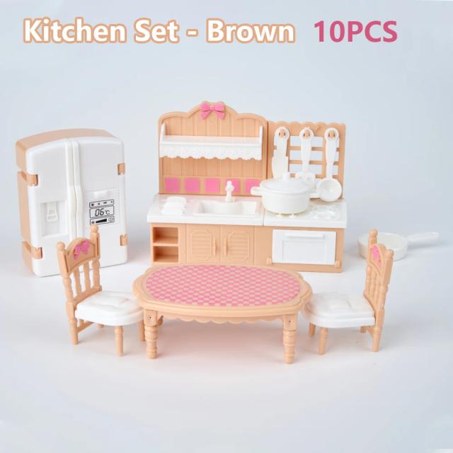 Miniatura Casa de Bonecas Caminhão de Sorvete 1:12 Exibição de Sobremesa