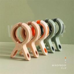 Clipe De Plástico De Secagem De Colcha Grande, Pegs De Roupas À Prova De Vento Forte, Prendedor De Roupa Fixo Antiderrapante Reutilizável, Clipe De Suspensão De Colcha, 3Pcs - Image 1
