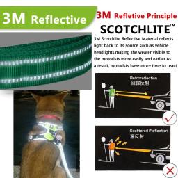 Cão de estimação arnês reflexivo ajustável respirável colete cinta no peito para pequeno médio grande cão gato cachorro coleira accessoires - Image 2