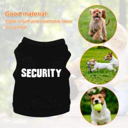 Camiseta de segurança de cães do sexo masculino pequeno da camisa do cão do algodão - Image 4